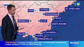 Météo Var: une belle journée ensoleillée ce vendredi, 21°C prévus à Sainte-Maxime
