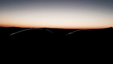Image teaser de la future voiture électrique