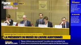 "Ce drame a profondément choqué": la présidente-directrice du musée du Louvre auditionnée au Sénat
