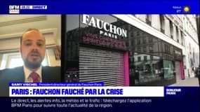 Fermeture des boutiques Fauchon: ""On a eu des magasins cassés à plusieurs reprises (...) Les touristes ne sont plus là", explique le PDG