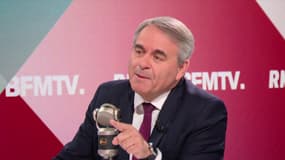 Le président LR des Hauts-de-France Xavier Bertrand le 6 novembre 2025 sur BFMTV-RMC