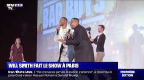 Will Smith et Martin Lawrence font le show à Paris lors de l'avant-première de "Bad Boys for life"
