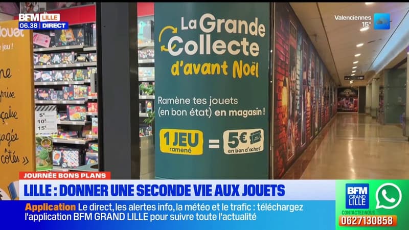 Lille: une enseigne récupère des vieux jouets contre un bon d'achat