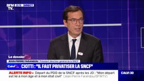 Jean-Pierre Farandou, PDG de la SNCF, en réponse à Éric Ciotti: "Privatiser la SNCF ? Je n'ai qu'un mot à M. Ciotti: Bon courage"