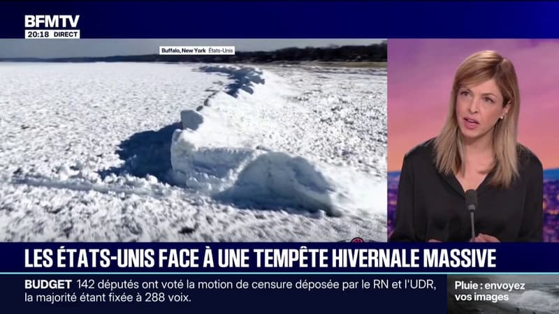 Les États-Unis font face à une tempête hivernale massive