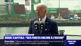 Joe Biden: "Les forces ayant conduit à l’assaut du Capitole sont encore à l’œuvre aujourd’hui"