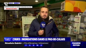 Inondations dans le Pas-de-Calais: au moins un mètre d'eau dans cette pharmacie de Saint-Étienne-au-Mont