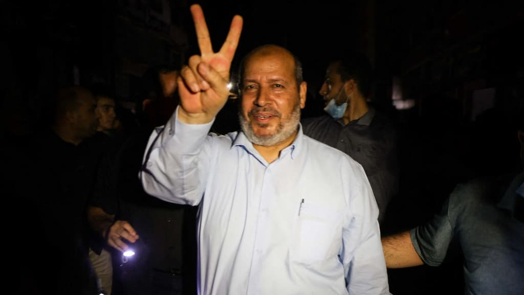 Khalil al-Haya, numéro deux du bureau politique du Hamas à Gaza, mai 2021