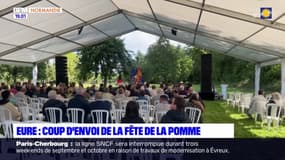 Eure: lancement de la fête de la pomme à Épreville-en-Lieuvin