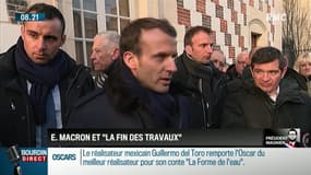 Président Magnien ! : Emmanuel Macron et "la fin des travaux" - 05/03