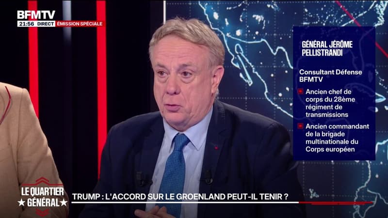 "Il va falloir investir dans notre stratégie de défense et la dimension européenne", pointe le général Jérôme Pellistrandi, consultant défense BFMTV