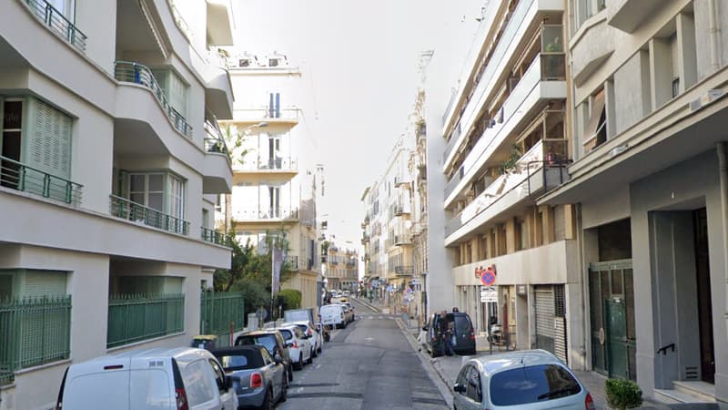 La rue Saint-Philippe à Nice (Illustration)
