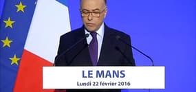 En visite au Mans, Cazeneuve salue l'action des centres d'accueil de migrants