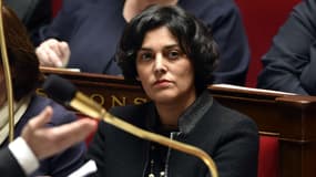 La ministre du Travail, Myriam El Khomri, à l'Assemblée nationale le 30 mars 2016.