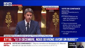 Vote de confiance: "À force d'instabilité nous prenons le risque de l'impuissance", déclare Gabriel Attal
