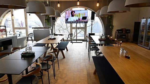 Une cantine d'entreprise (illustration).