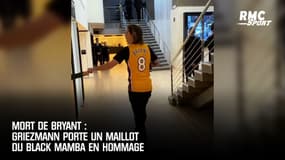Mort de Bryant : Griezmann porte le maillot du Black Mamba en hommage