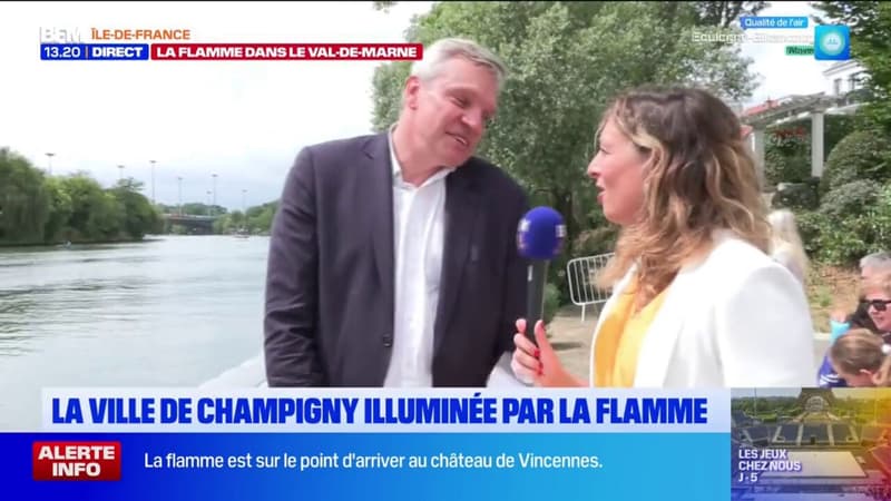 “On va déployer des piscines ”: Laurent Jeanne, maire de Champigny-sur-Marne, explique comment les JO donnent un coup d’accélérateur à certains projets dans la commune