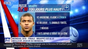 France-Croatie : Mbappé est-il le meilleur joueur de la Coupe du monde ?
