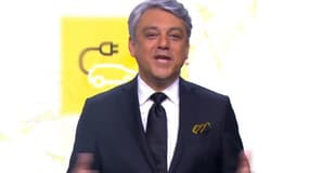 Luca de Meo, patron de Renault, lors de la présentation du plan stratégique "Renaulution"