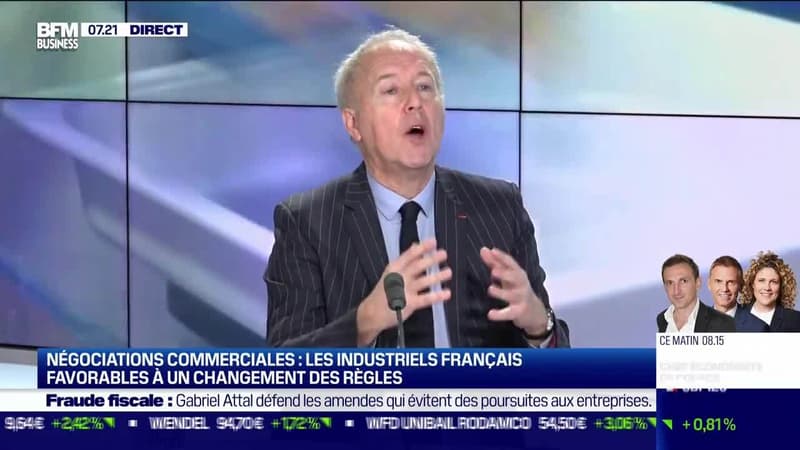 Jean-Philippe André (ANIA/Haribo France): Inflation, les industriels alertent sur les hausses à venir - 12/01