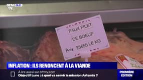 Inflation : ils renoncent à acheter de la viande