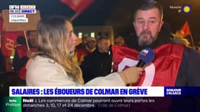 Colmar: la grève des éboueurs se poursuit