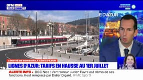 Nice: Jean Moucheboeuf, conseiller municipal, dénonce l'augmentation des prix sur le réseau Lignes d'Azur