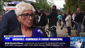 Employé municipal tué à Grenoble: "Je suis très en colère", témoigne une ancienne voisine et collègue de l'agent de propreté urbaine