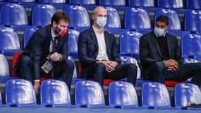 Bruno Martini, Thierry Omeyer et Daniel Narcisse, le 26 novembre 2020