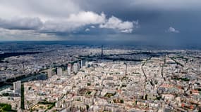 Le temps nuageux à Paris, le 12 juin 2019.