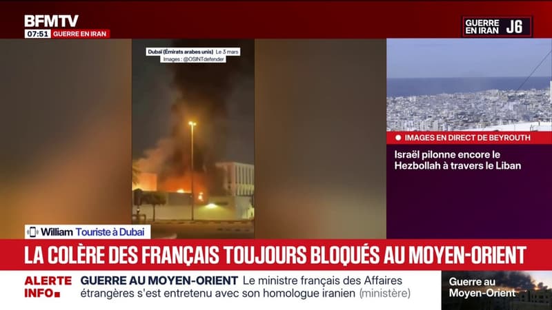 "On nous balade de gauche à droite": la colère d'une famille française bloquée à Dubaï à cause de la guerre au Moyen-Orient