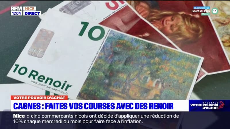 Cagnes-sur-Mer: le Renoir, une monnaie locale pour les commerces de proximité