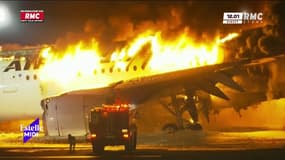 Japon: cinq morts lors d'une collision entre deux avions à l'aéroport de Tokyo-Haneda