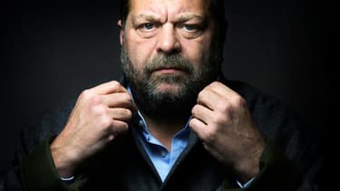 Eric Dupond-Moretti pose pour l'AFP à Paris le 29 janvier 2015