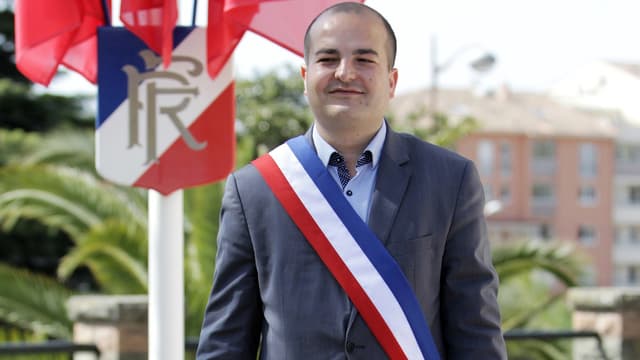 David Rachline, maire FN de Fréjus depuis mars 2014.