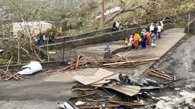Les dégâts à Mayotte après le cyclone Chido, le 15 décembre 2024