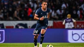 Thilo Kehrer avec le PSG, à Paris le 15 août 2021