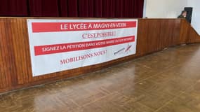 Une pétition récolte déjà plus de 3000 signatures pour la construction d'un lycée à Magny-en-Vexin (Val-d'Oise).