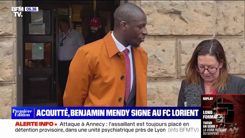 Jugé non-coupable de viol, Benjamin Mendy signe au FC Lorient