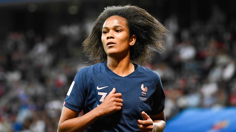 Wendie Renard lors de France-Norvège, à Nice le 12 juin 2019