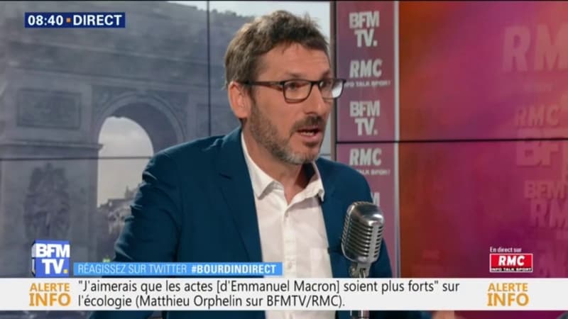 Le député du Maine-et-Loire Matthieu Orphelin 