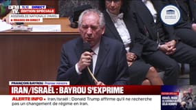 Guerre Iran/Israël: "L'Iran a violé des accords internationaux", dénonce François Bayrou à l'Assemblée nationale