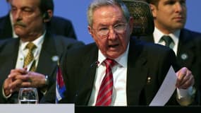 Raul Castro, lors du sommet de la Celac au Costa Rica.