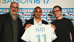 Zubizarreta, Payet et Eyraud lors de son retour à l'OM