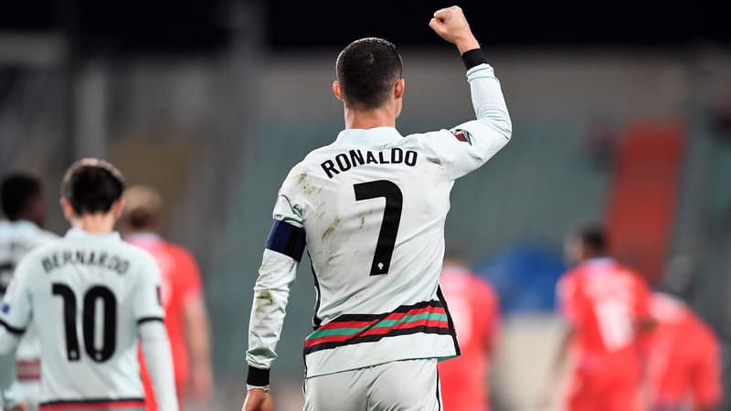 Portugal: Ronaldo à six buts d'un nouveau record mondial