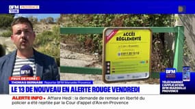 Feux de forêt: les Bouches-du-Rhône de nouveau en alerte rouge ce vendredi