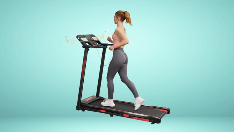Ce tapis de course pliable est à moins de 170 euros grâce à cette astuce ultime