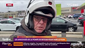 Les angoissés de la pompe de retour pour faire le plein