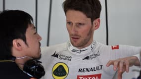 GP de Chine : Romain Grosjean